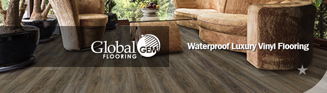 Global Gem waterproof luxury vinyl flooring collection