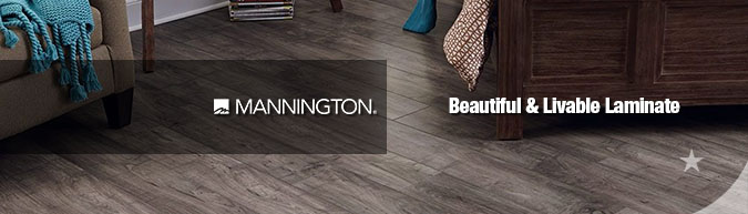Mannington laminate flooring collection on sale at American Carpet Wholesale with huge savings!