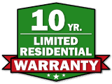 10 Year Limited Residential Warranty