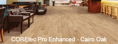 Trendy Summer waterproof Flooring - COREtec Pro Enhanced Cairo Oak