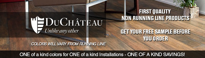 DuChateau hardwood flooring special purchase save 30-60% on sale