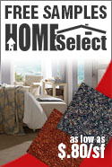 In-stock special home select carpet roll free samples