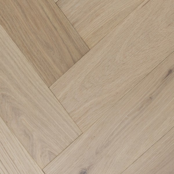 Mullican Hardwood Castillian Premier Herringbone Monroe Bisque